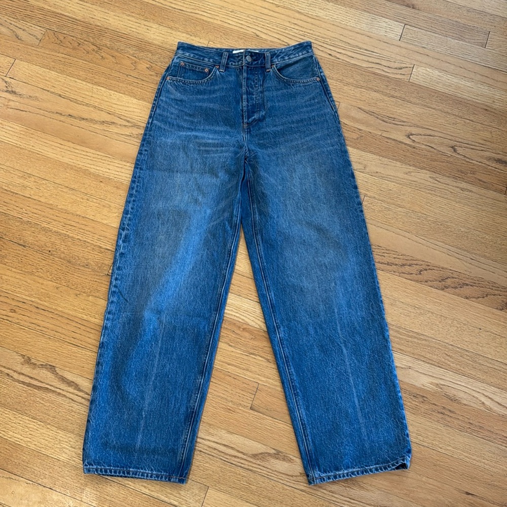 Denim Forum Mia High Rise Curve 31L, Size 27